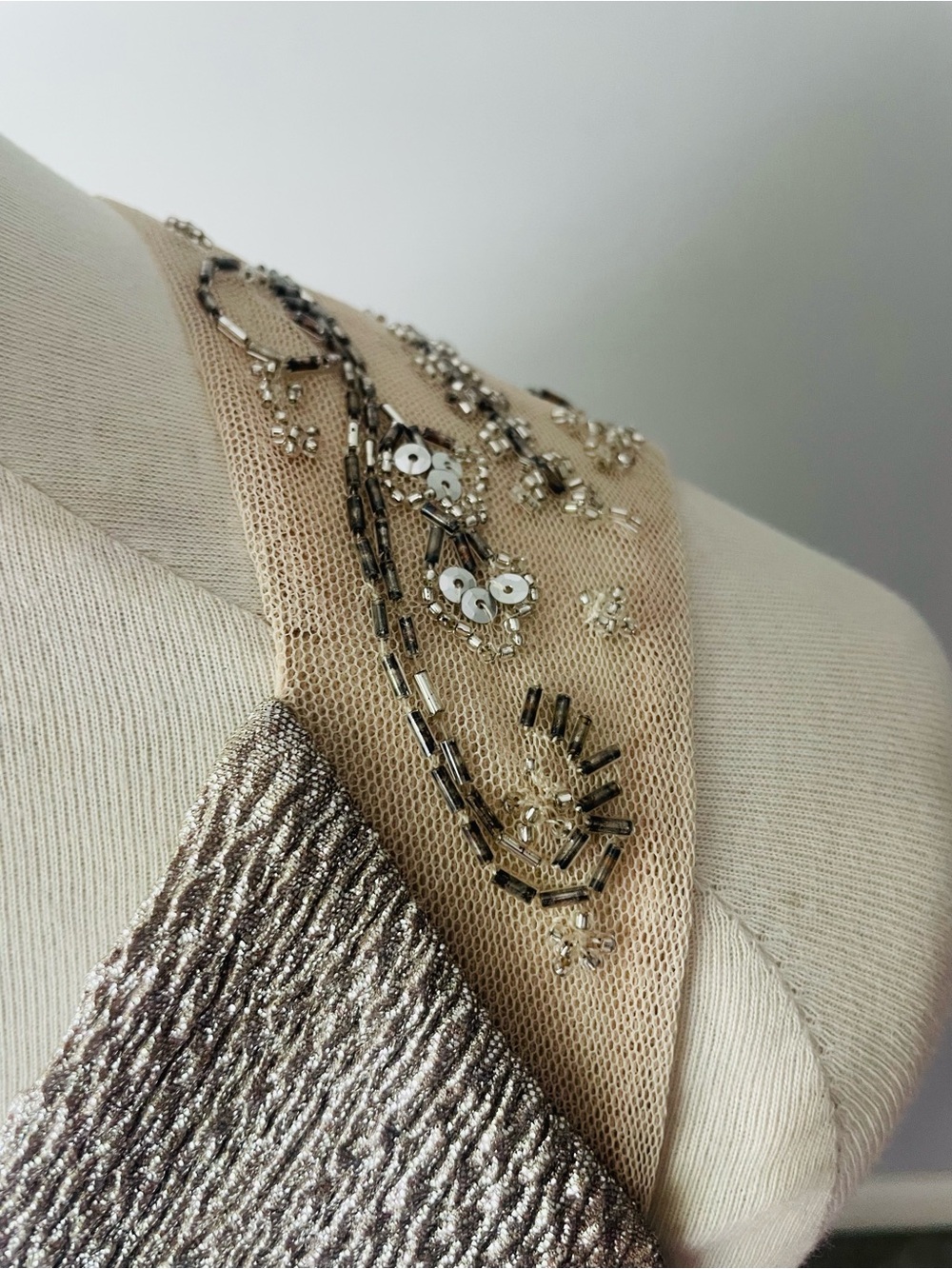 Ralph Lauren Metallic Gown - Picture 7 of 12